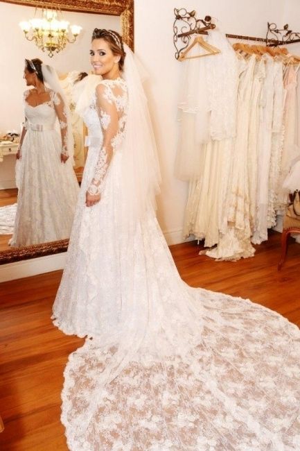 Vestido de renda