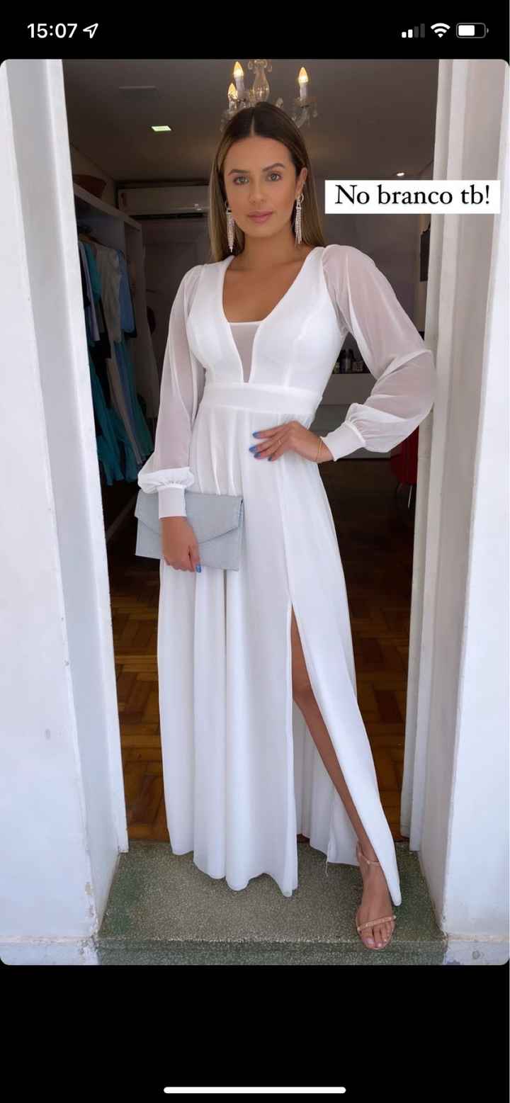 Vestido para fotos de Pré Wedding - 1