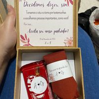 Caixas convites de padrinhos - 2