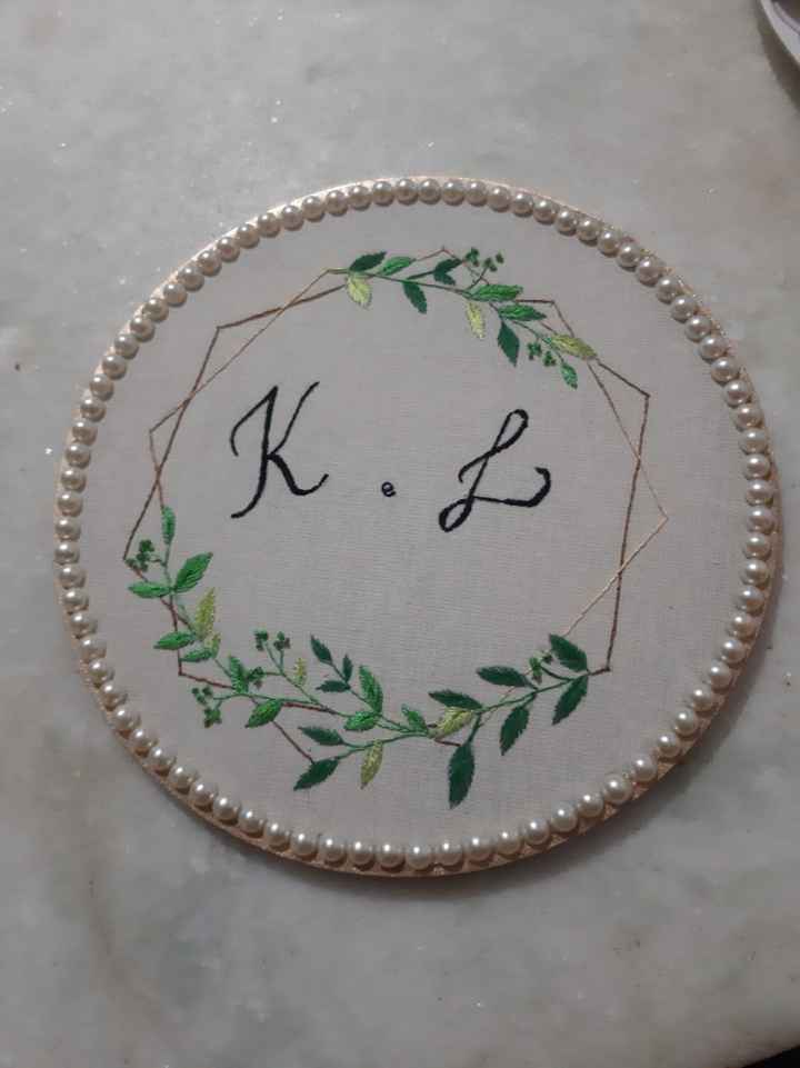 Nosso porta Alianças diy - 1