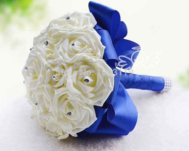 Branco com azul ? 