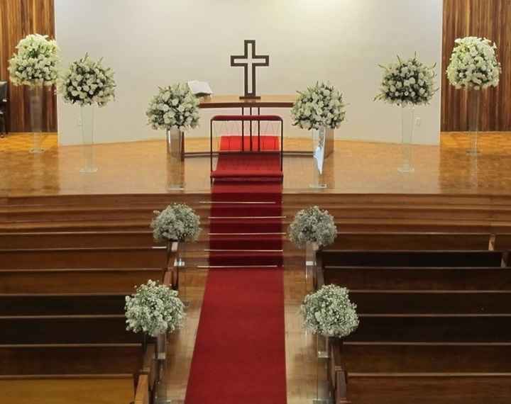 Decoração da igreja
