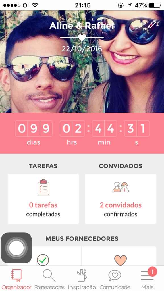 99 dias!! cheguei nos 2 dígitos... - 1