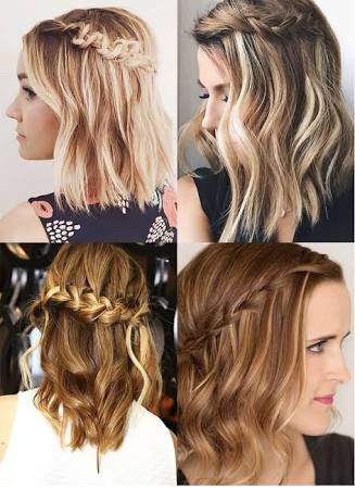 Noivinhas de cabelo curto 😱 - 2