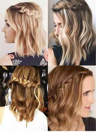 Noivinhas de cabelo curto 😱 - 2