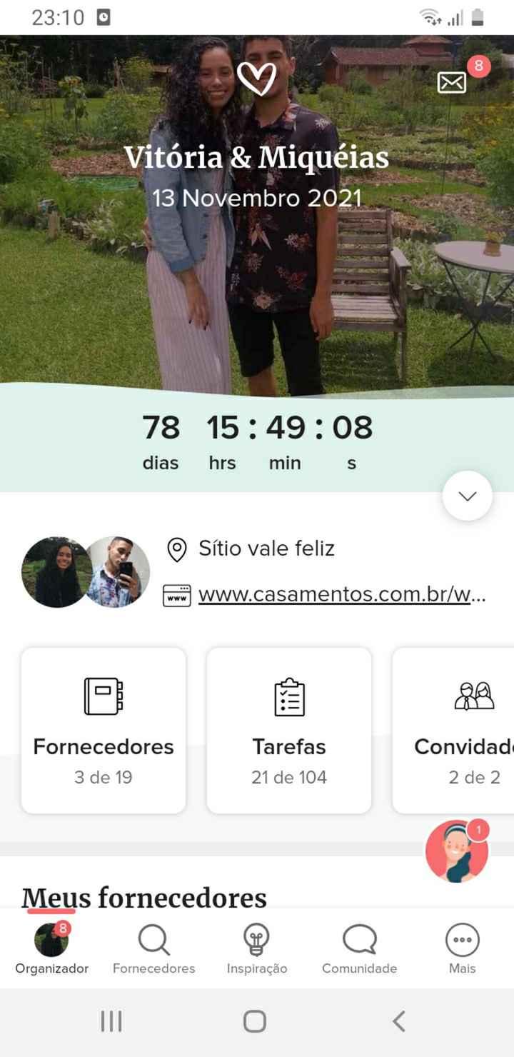 Adiamos faltando 16 dias para o casamento - 1