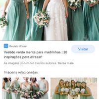 Cor dos vestidos das mães, madrinhas, daminhas e demoiselles - 4