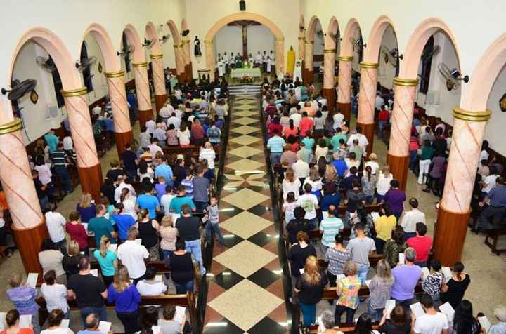 Igreja cheia! rsrsrs