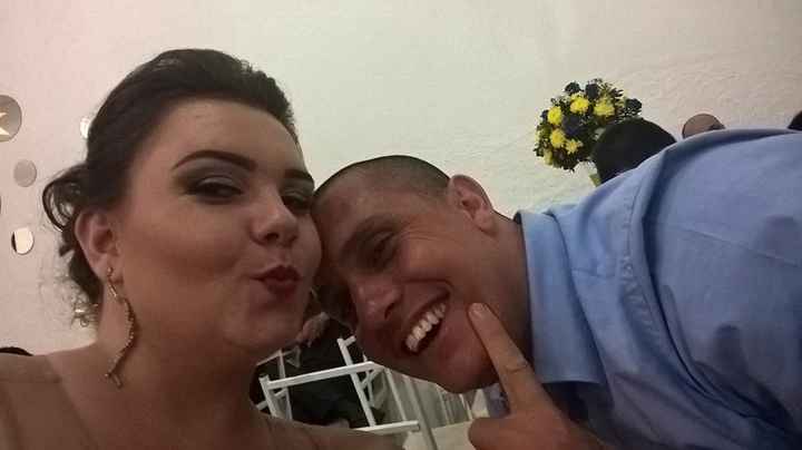 Nossa ultima foto foi essa no casamento dos amigos Dri e Marcelo!! 