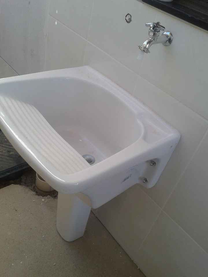 Tanque já instalado