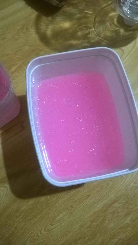 Sabonete liquido com glitter