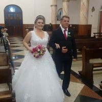 Minha entrada com meu pai... amooooo