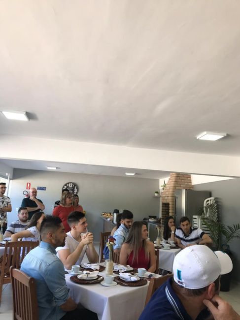 Café da manhã para padrinhos! 9