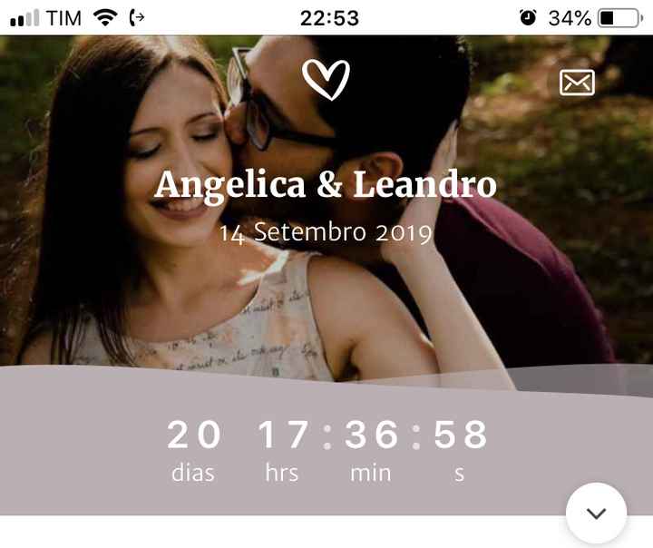 Contagem regressiva ❤️🥰 - 1