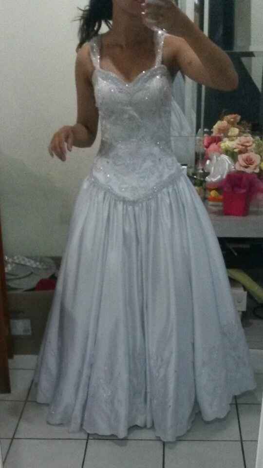 Meu vestido de noiva para pre wedding #vemveer - 1