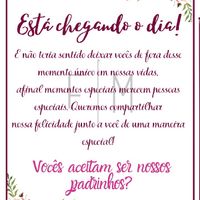 Manual dos padrinhos e convite da tampa da caixa - 11