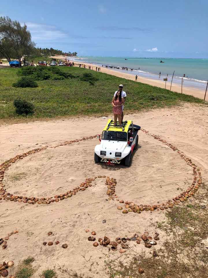 Lua de mel na pandemia. Maceio al - 2