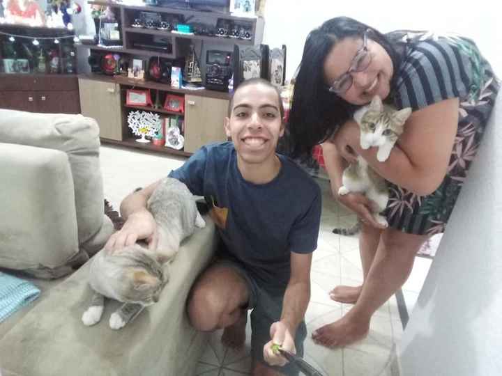 Essa é nossa família!!! 3° natal juntos.
