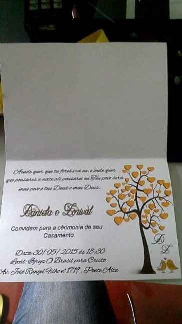 Convites lindos - 1