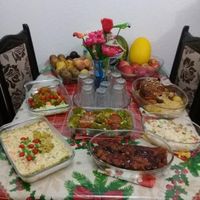 Nossa linda ceia, preparada com muito amor pela minha esposa!