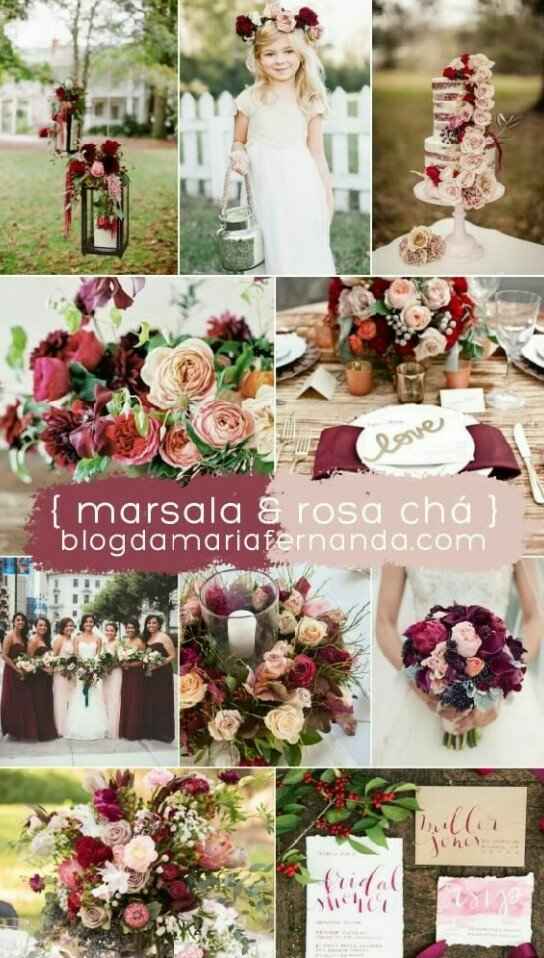 Marsala ou Colorido? - 1