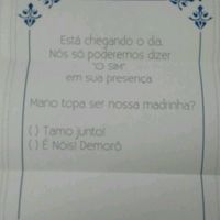 Meu convite de padrinhos , venham ver! - 4