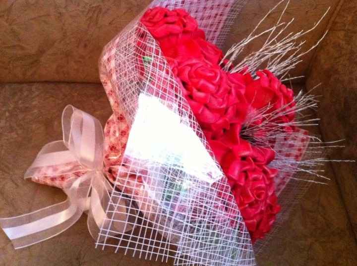 Buque de rosas vermelhas