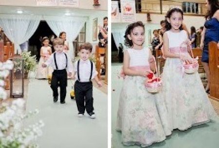 Roupa pagen e daminhas  - 3