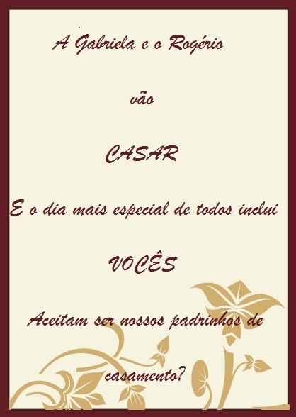 Página 1 do Manual da Madrinha