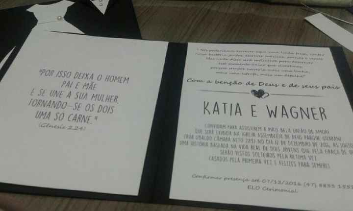 Meu convite de casamento - 2
