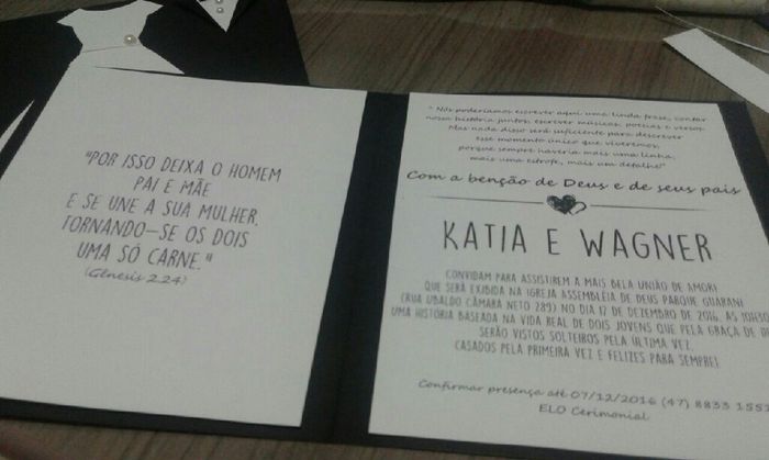 Meu convite de casamento - 2