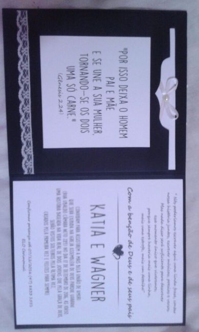Chegaram meus convites !!!! :o - 5