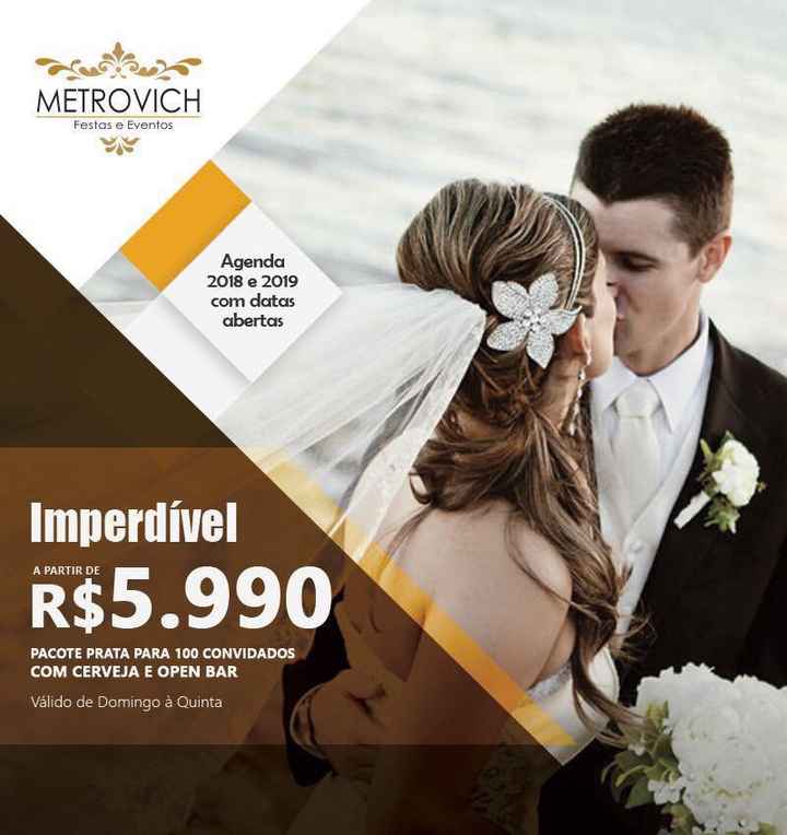 Promoção de casamento - 1