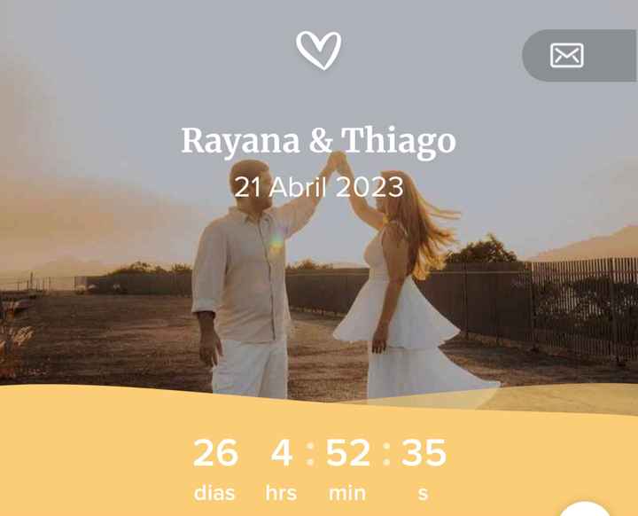 26 dias e o coração tá como… 🥰🥰🥰 - 1