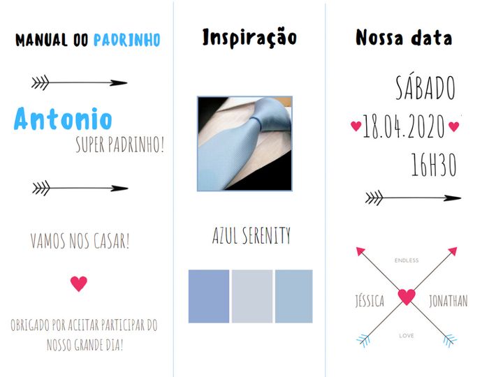Manual madrinhas/padrinhos: Diy, prontos! #vemver 2