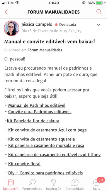 Manual dos padrinhos - 1