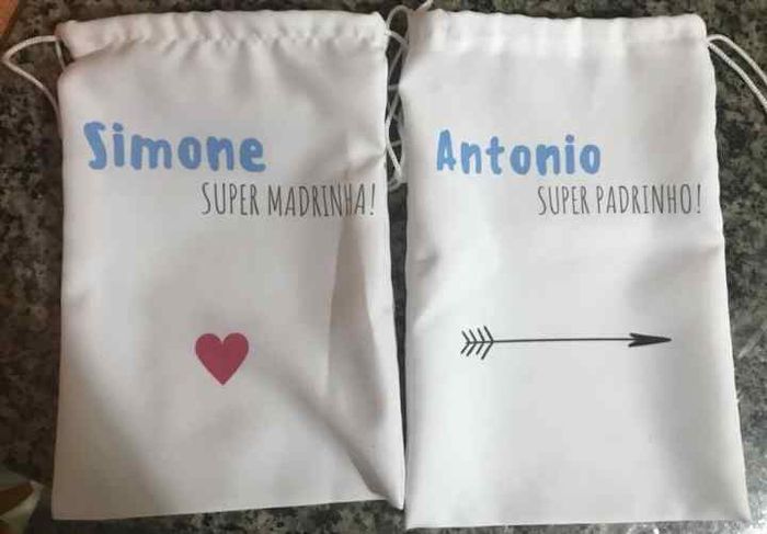 Convite para madrinhas e padrinhos - 1