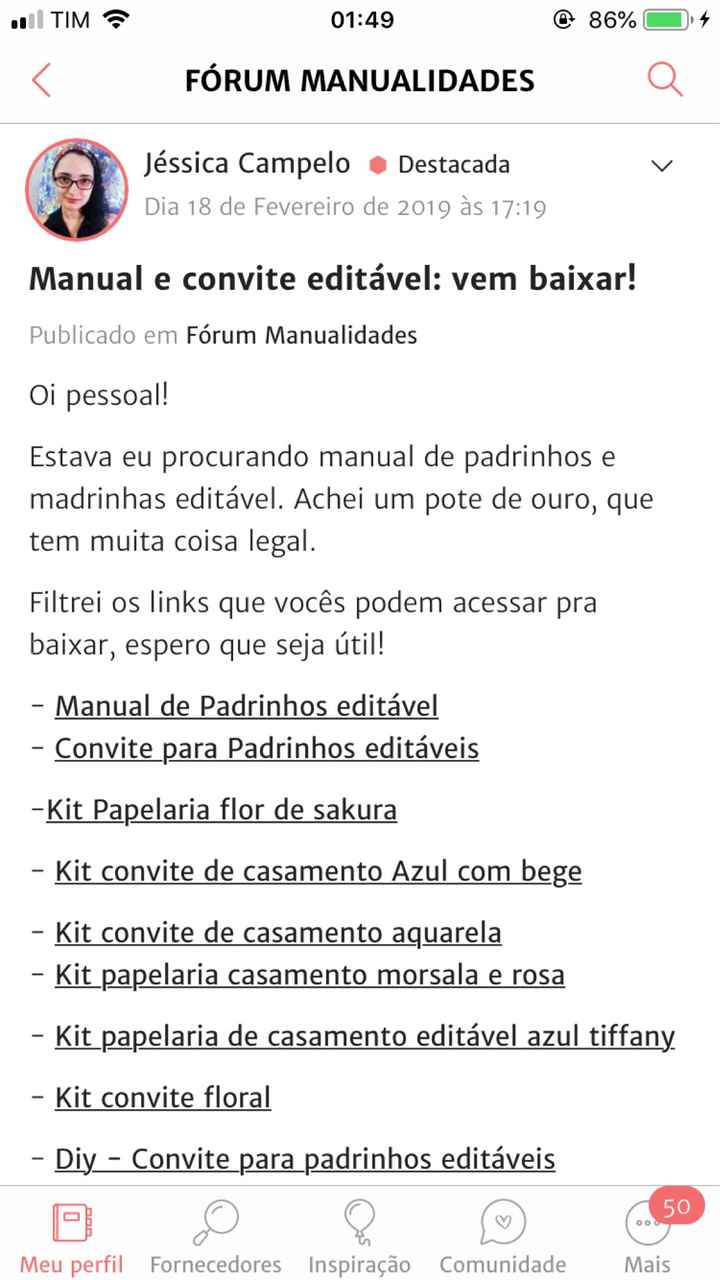 Manual dos padrinhos - 1