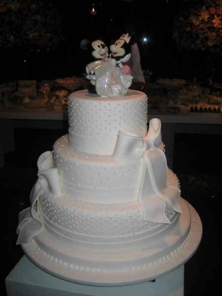 Meu bolo de casamento!