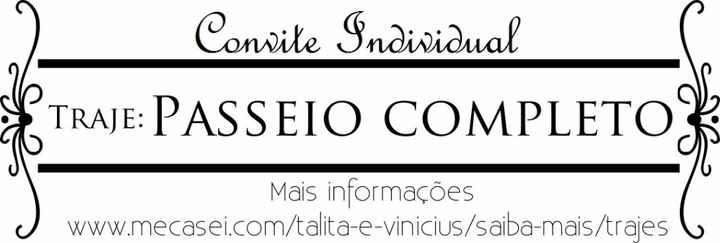 convite individual