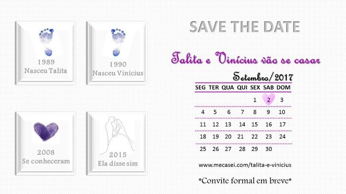 save the date
