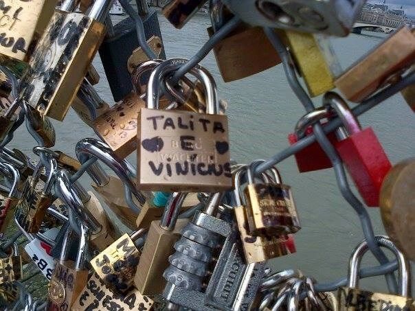 Cadeado em Paris