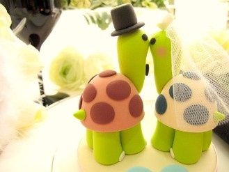 topo de bolo diferente