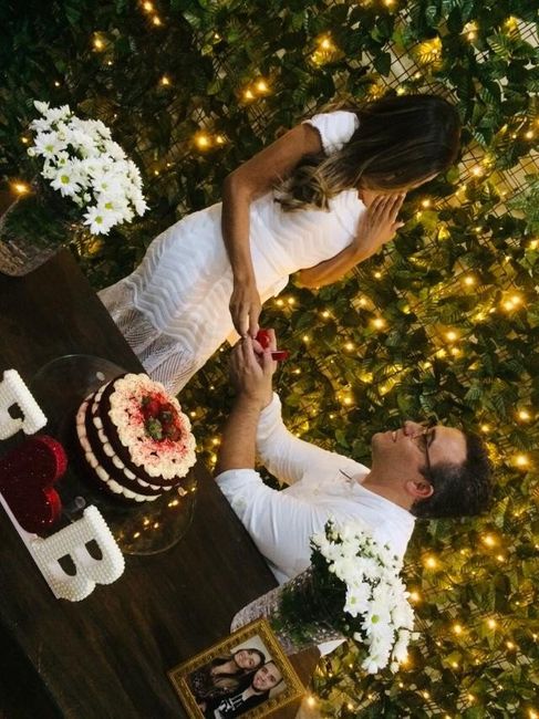 Onde foi o pedido de casamento? - 1