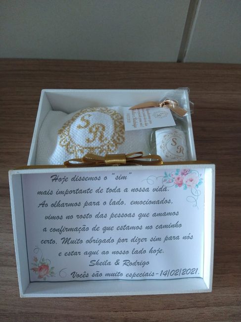 Lembrancinha do casamento 2