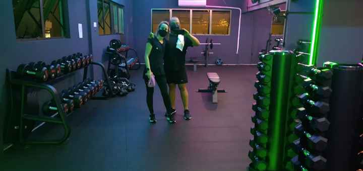 Parceria no treino da academia - 1