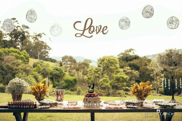 Casamento rústico ao ar livre/#vemver - 3