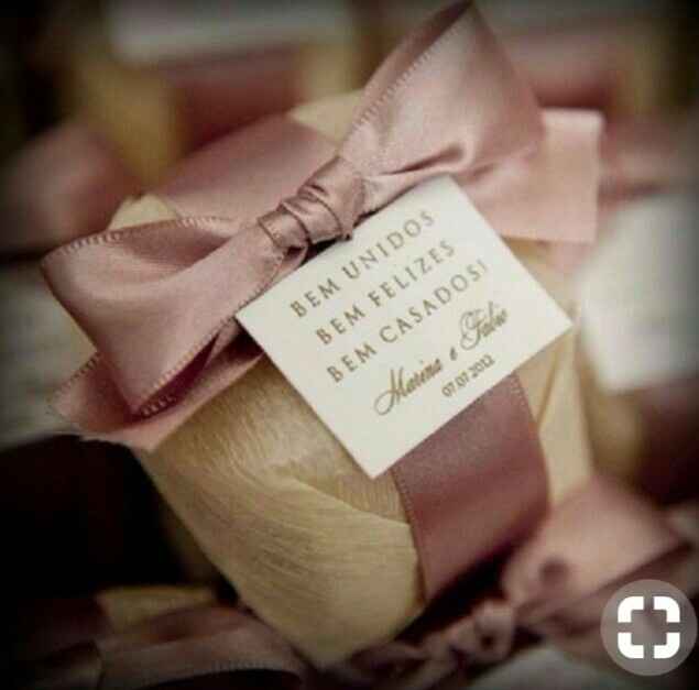 Inspirações de lembrancinhas para casamento #vemver - 11
