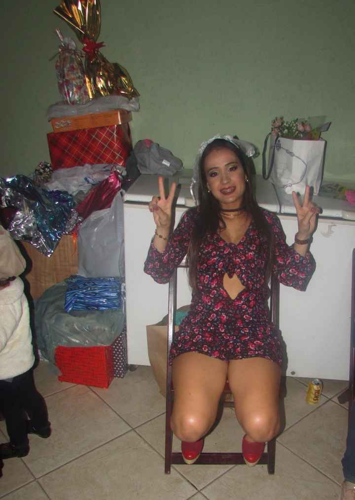 Look chá dos noivos