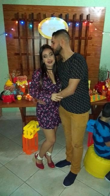 Look chá dos noivos